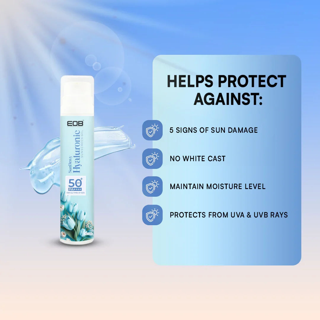 EOB SPF 50 PA+++ Sunscreen Gel