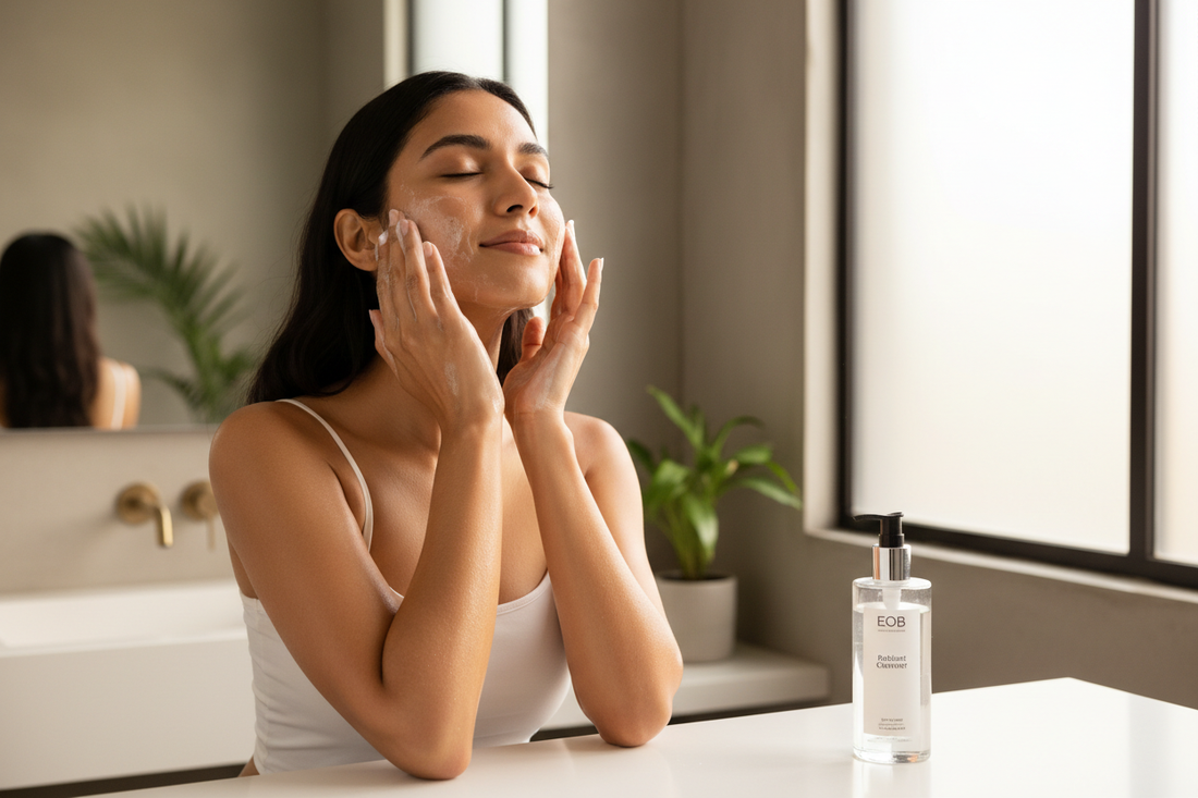 EOB Radiant Cleanser – Hydrating, Brightening, Gentle Face Wash for Healthy Indian Skin