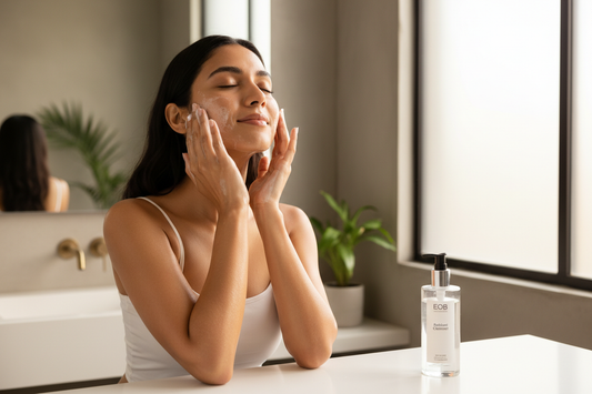 EOB Radiant Cleanser – Hydrating, Brightening, Gentle Face Wash for Healthy Indian Skin