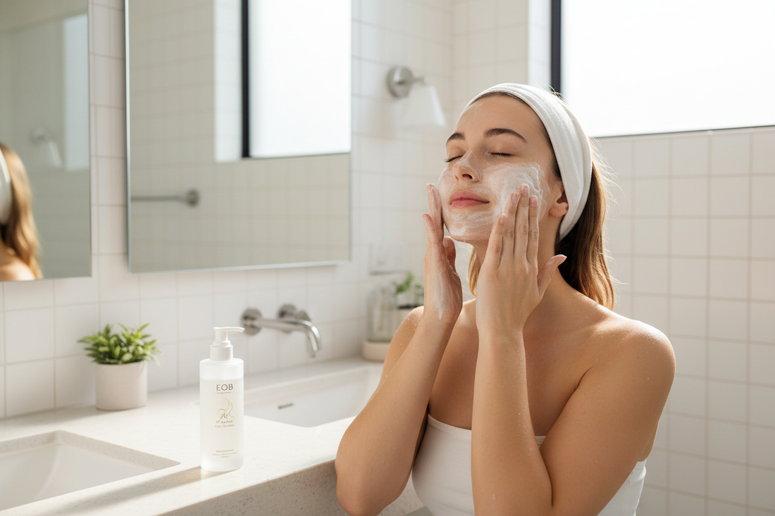 EOB Radiant Cleanser – Hydrating, Brightening, Gentle Face Wash Cleanser for Everyday Glow