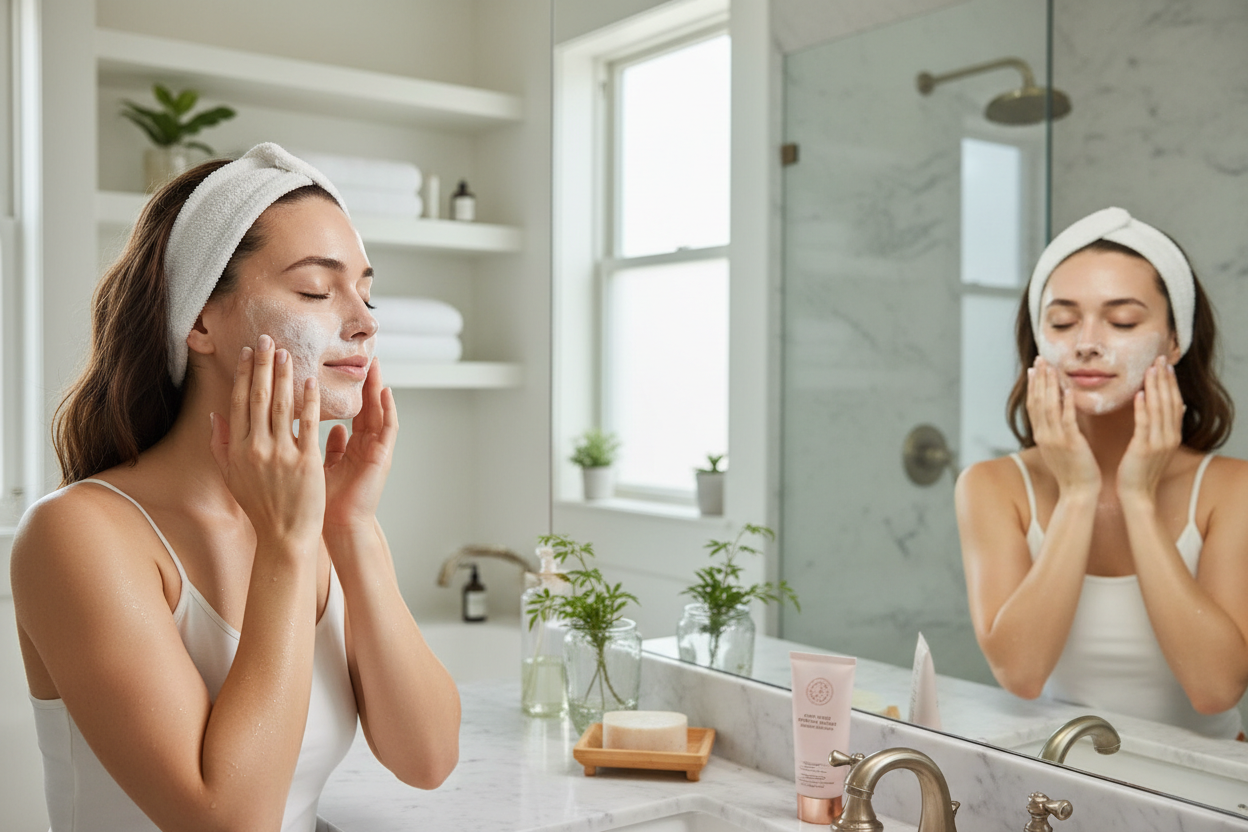 How Gentle Cleansing Helps Skin After Sun Exposure – Epitomeof_Beauty