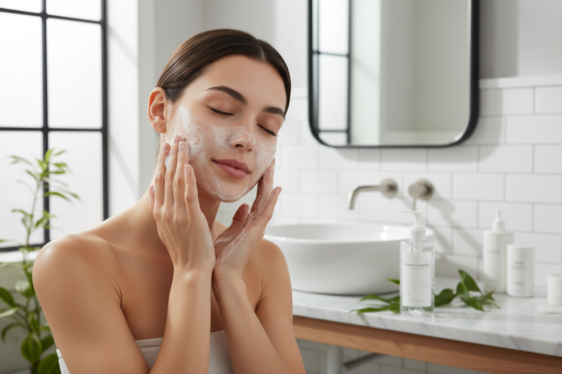 How a Gentle Cleanser Helps Skin Look Naturally Fresh