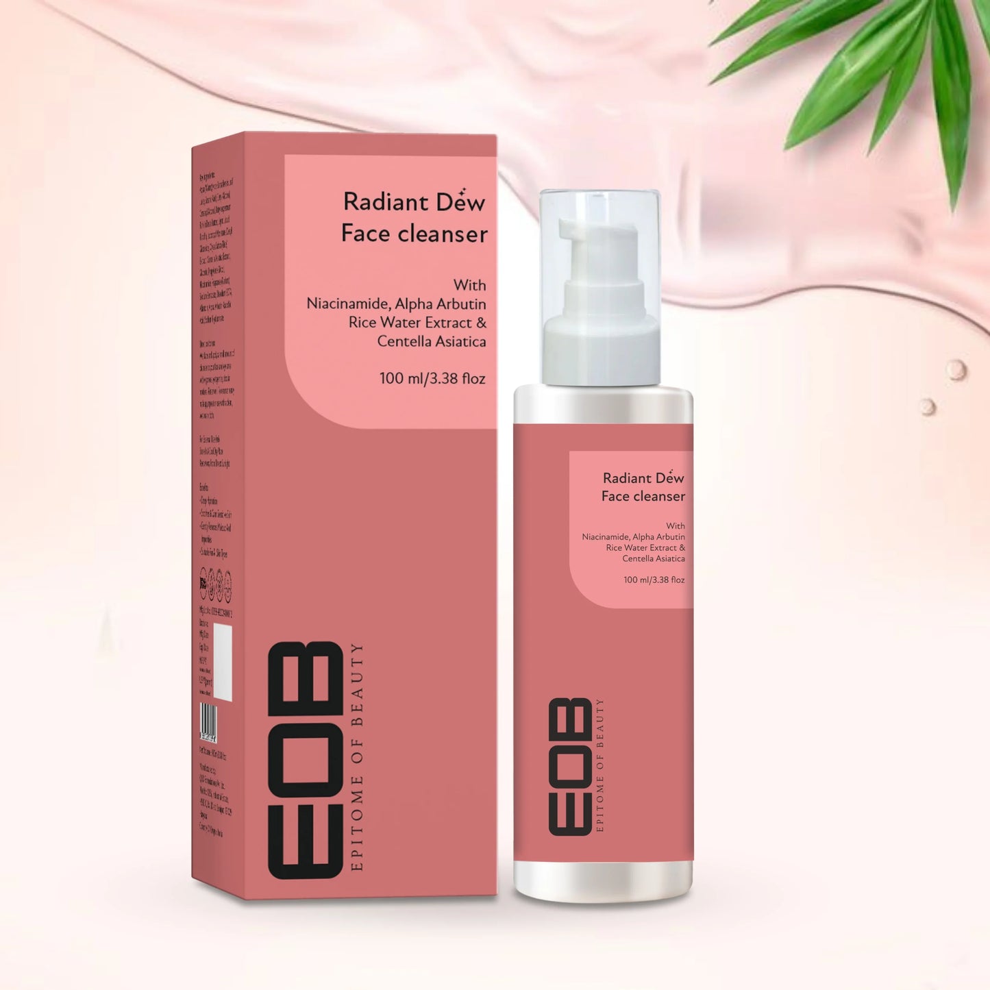 EOB Radiant Dew Face Cleanser 100ml