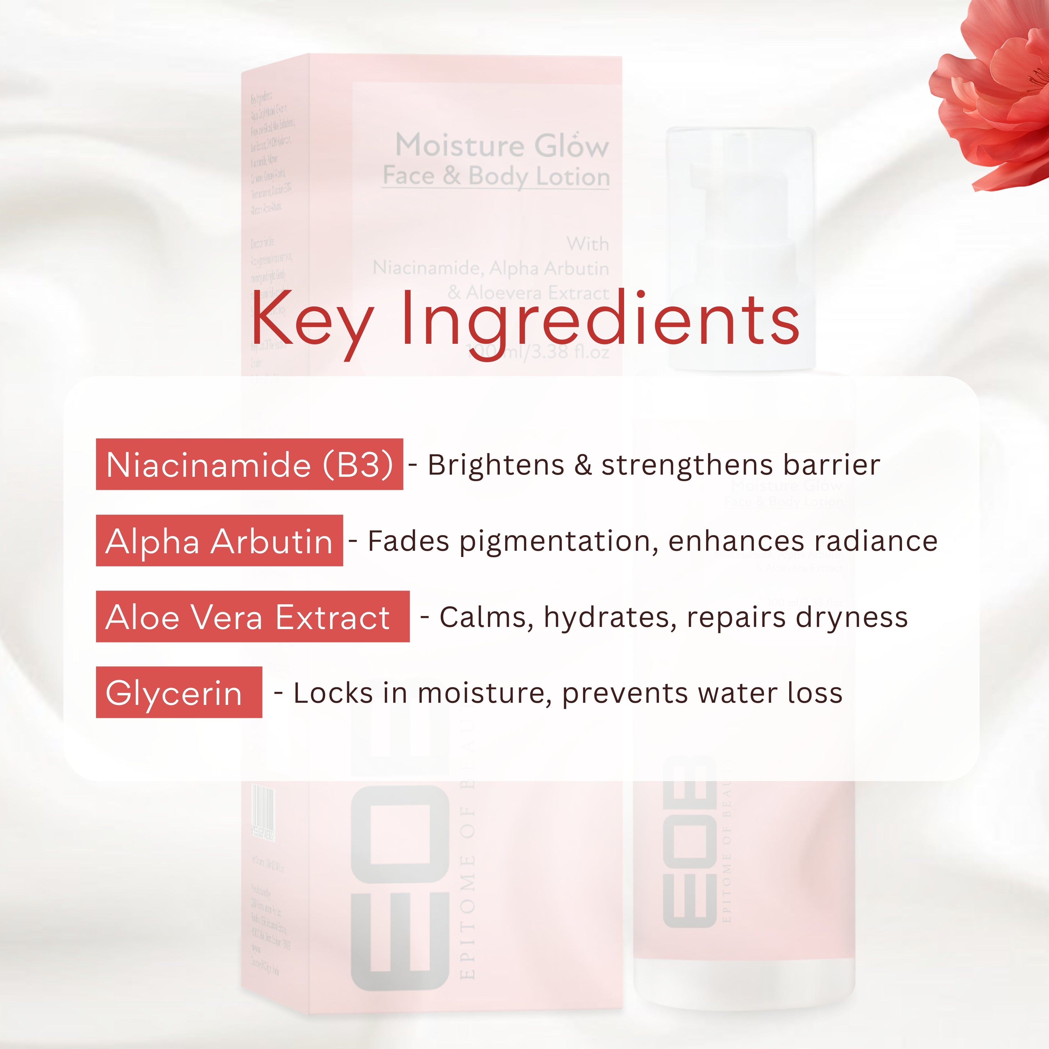 EOB Glow Lotion – Hydrating, Brightening, Non-Greasy