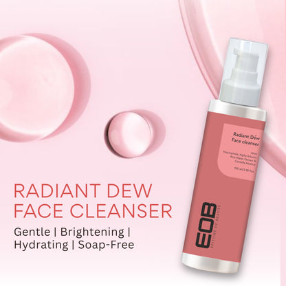 EOB Radiant Dew Face Cleanser 100ml
