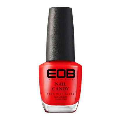 EOB Nail Candy Cherry Bomb Red Glossy Polish