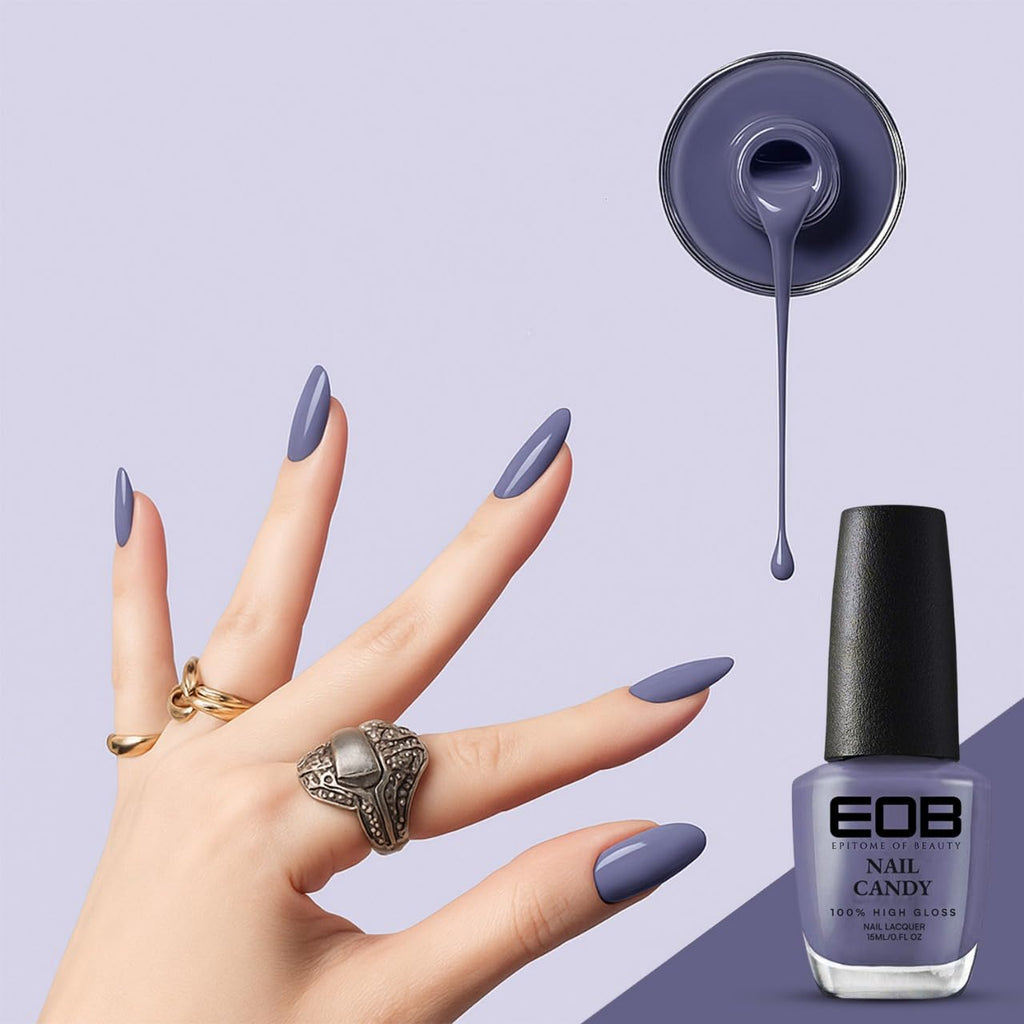 EOB Nail Candy Lavender Luxe – Pastel Purple Nail Polish