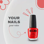 EOB Nail Candy Cherry Bomb Red Glossy Polish