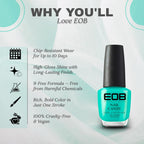 EOB Nail Candy Ocean Haze – Seafoam Blue Matte Nail Polish