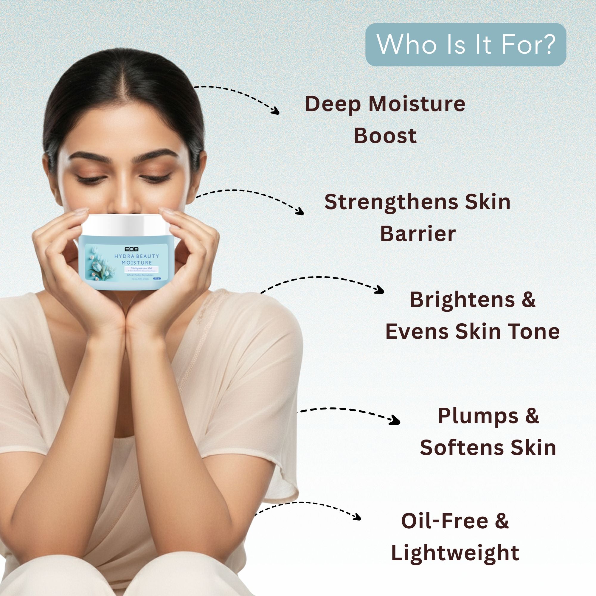 EOB Hydra Gel – Hydrating, Radiance-Boosting