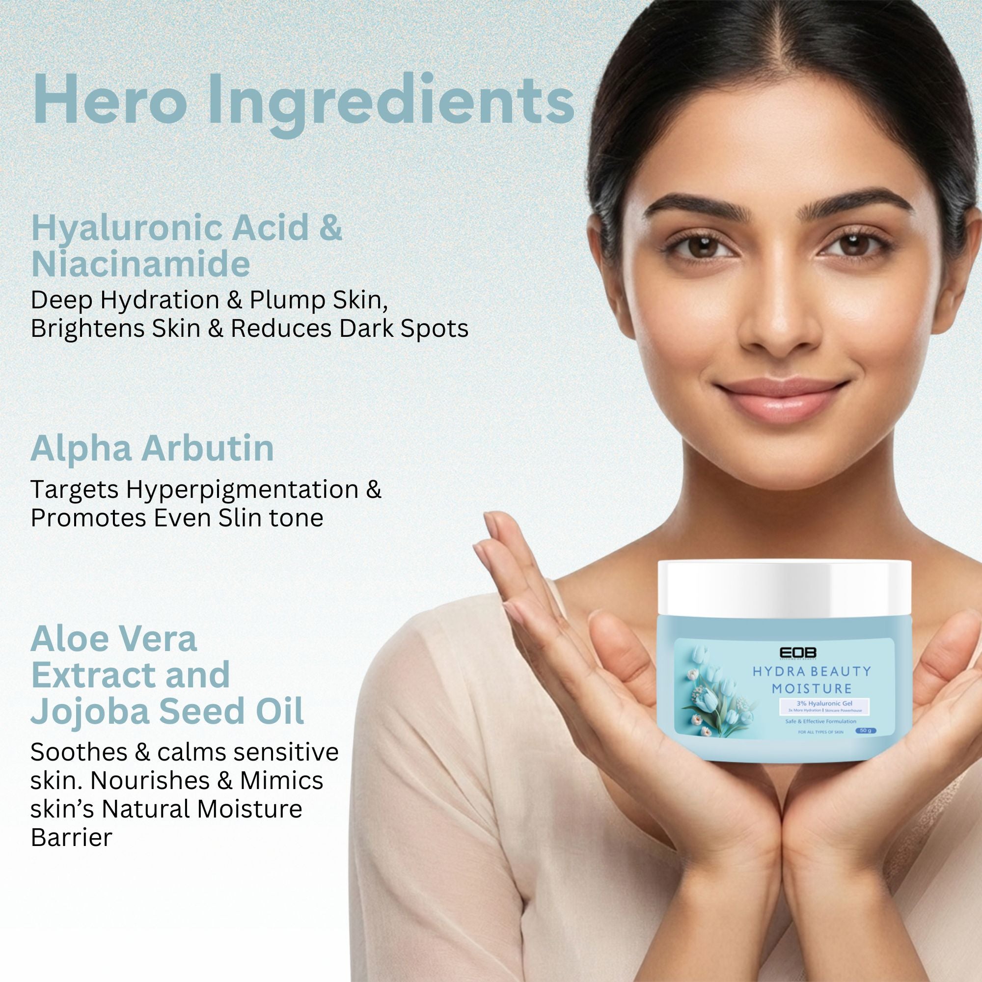 EOB Hydra Gel – Hydrating, Radiance-Boosting