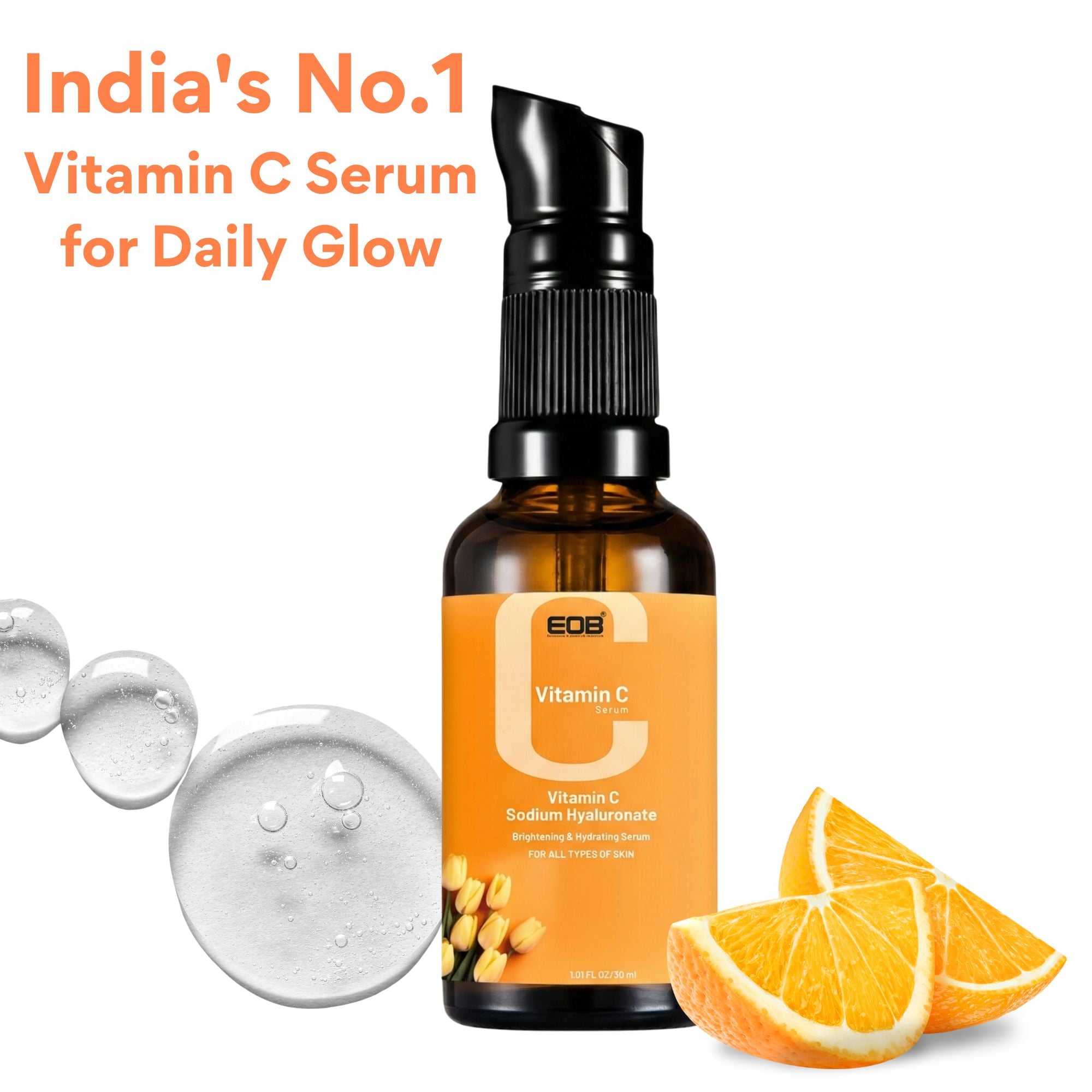 EOB Vitamin C Serum – Brightening, Collagen-Boosting