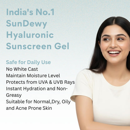 EOB SPF 50 PA+++ Sunscreen Gel