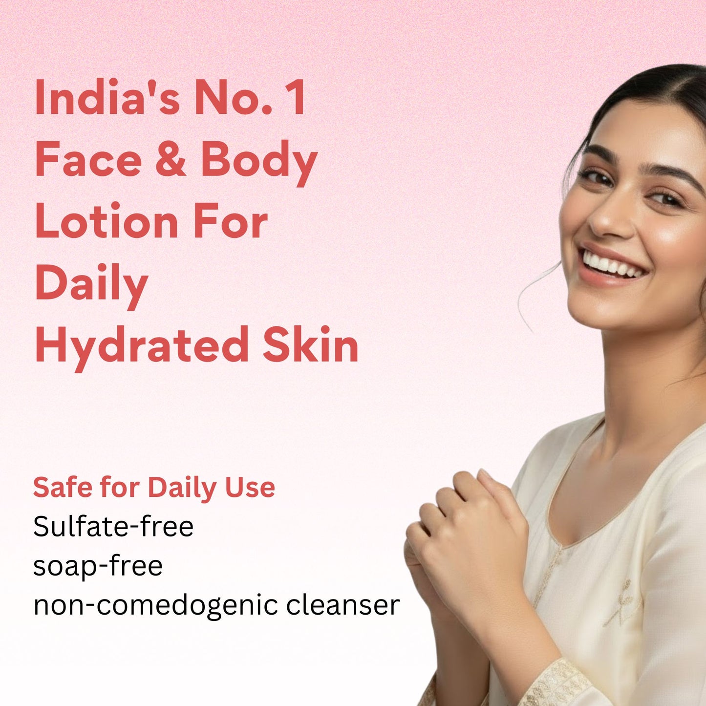 EOB Moisture Glow Lotion for Face & Body 100 ml