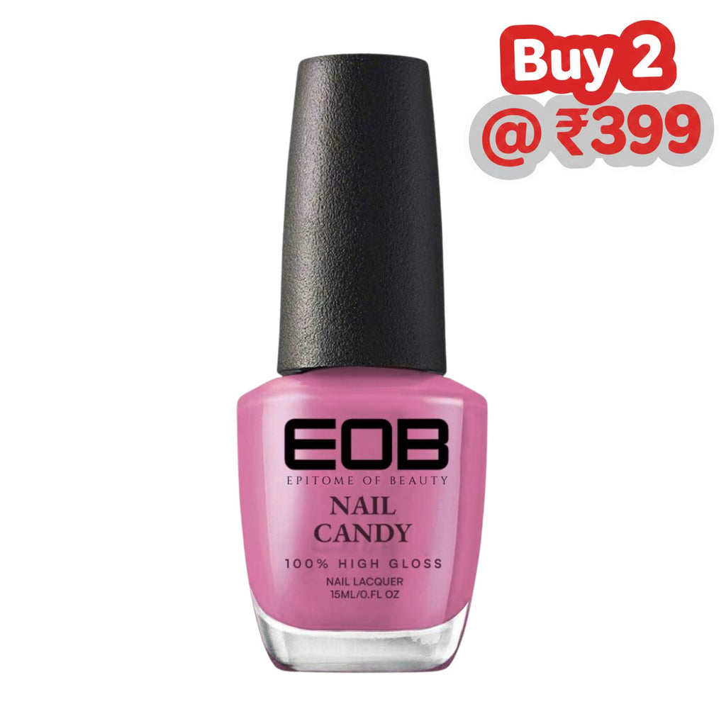 EOB Nail Candy Rose Blush – Rosy Pink Nail Polish