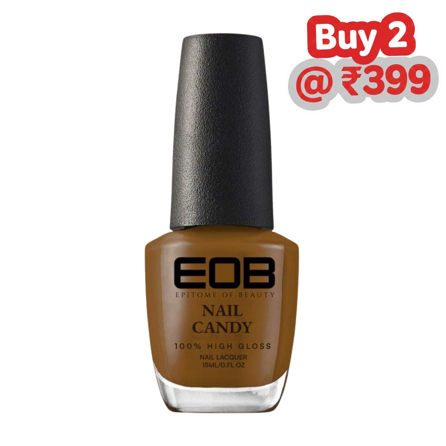 EOB Nail Candy Nutty Blush – Warm Rosy Brown Polish