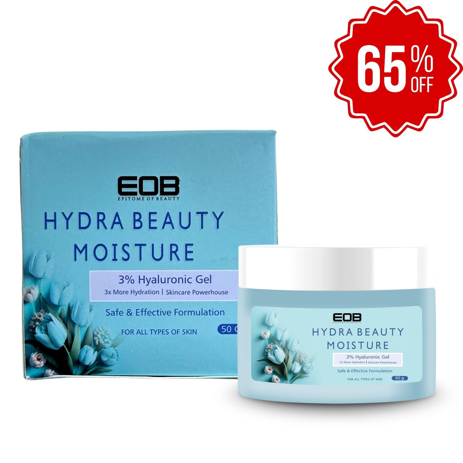 EOB Hydra Gel – Hydrating, Radiance-Boosting
