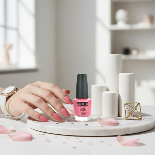 EOB Nail Candy Rose Blush – Rosy Pink Nail Polish
