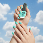 EOB Nail Candy Ocean Haze – Seafoam Blue Matte Nail Polish