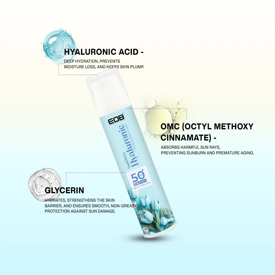 EOB SPF 50 PA+++ Sunscreen Gel